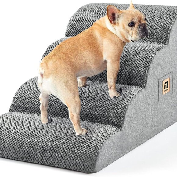 Dog Stairs for Small Dogs 15.7''H, 4-Step - Picture 2 of 4